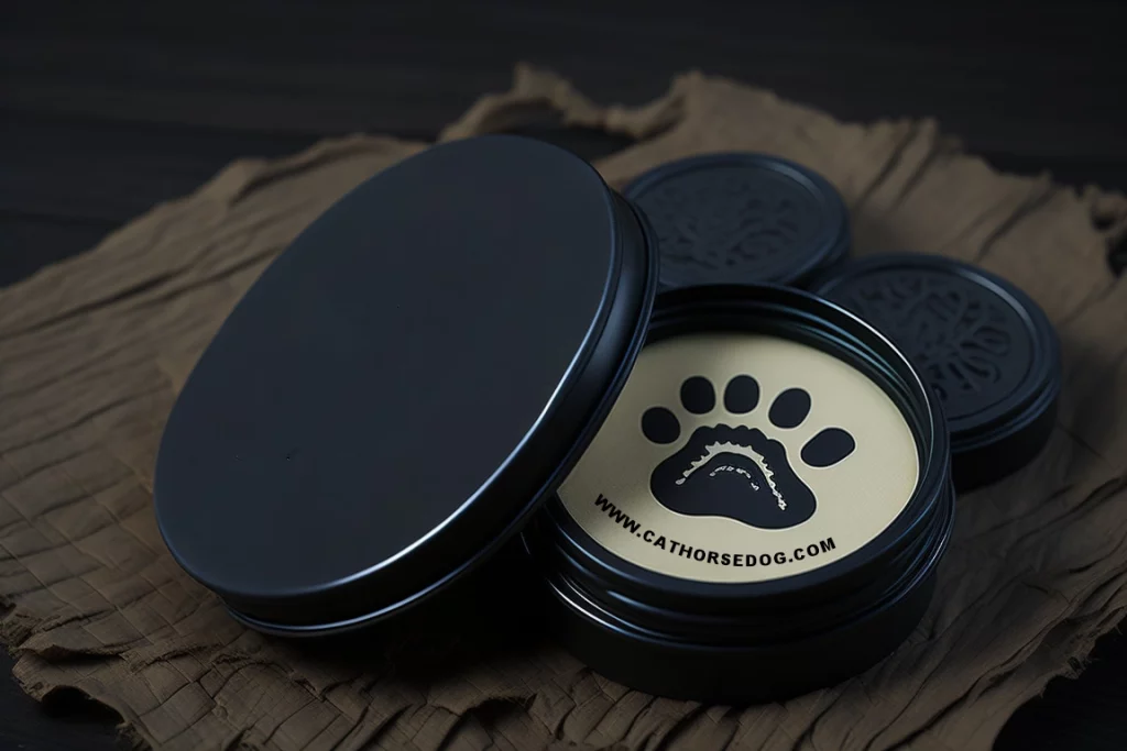 Paw Balm: A moisturizing balm to protect your dog's paws from hot sand and rough surfaces.